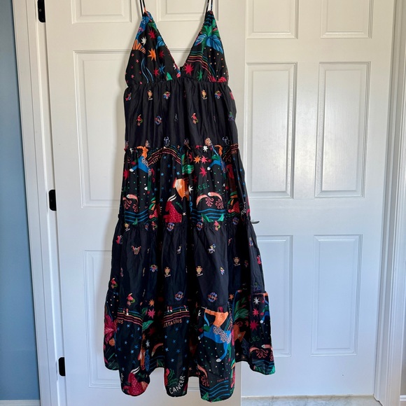 FARM RIO Rio Zodiac Embroidered Maxi Dress - Picture 9 of 13